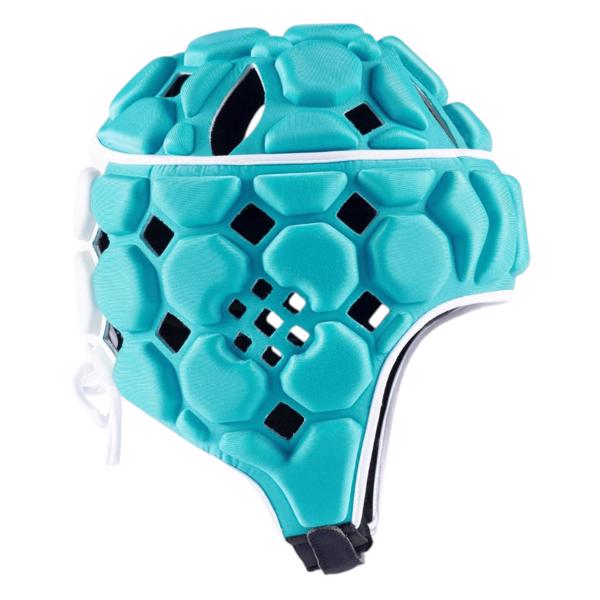 Gilbert Octane Rugby Headguard AQUA/WHITE% 
