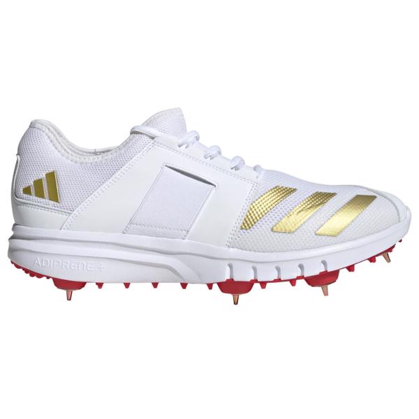 adidas Howzat Spike Cricket Shoe RED/GOL 