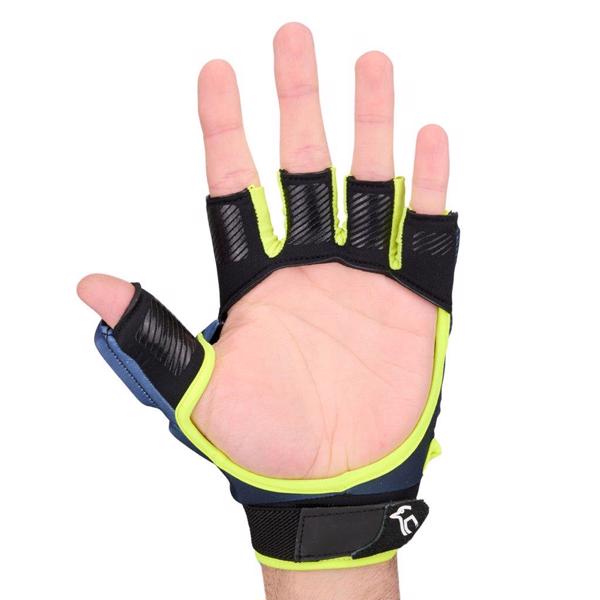 Kookaburra SPIRIT Hockey Glove GREY/YELLOW 