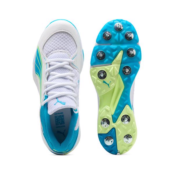 Puma Spike 24.1 Cricket Shoes BLUE/FIZZY 