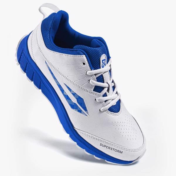 DSC Superstorm Rubber Cricket Shoes BLUE 