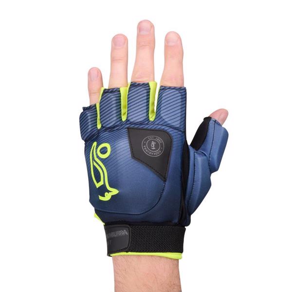 Kookaburra SPIRIT Hockey Glove GREY/YELLOW 
