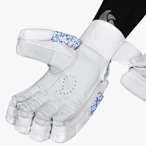 DSC Blu 4000 Batting Gloves JUNIOR 