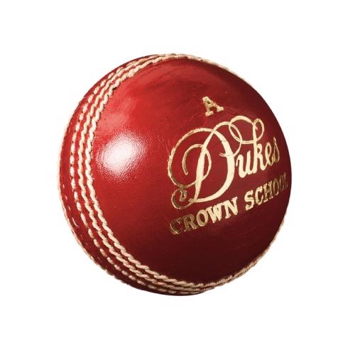 Dukes Crown School Cricket Ball JUNIOR RED