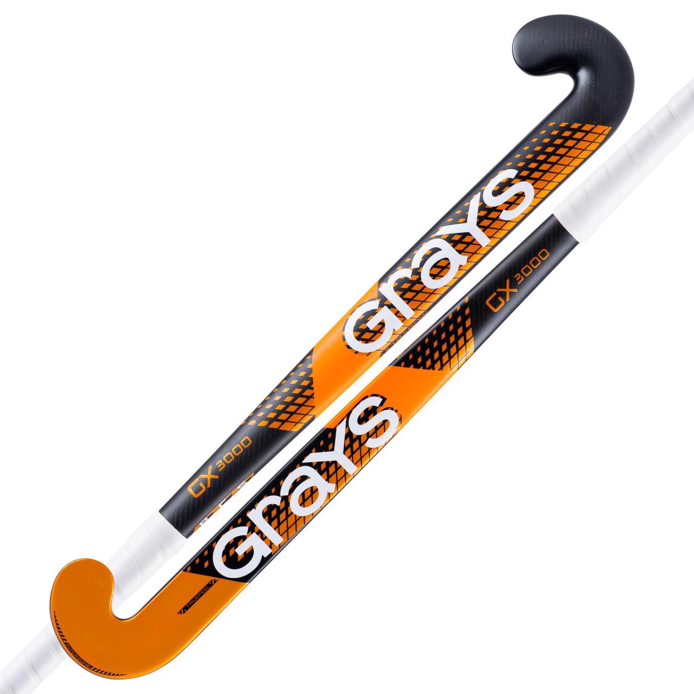 Grays GX3000 Ultrabow Hockey Stick BLACK/ORANGE