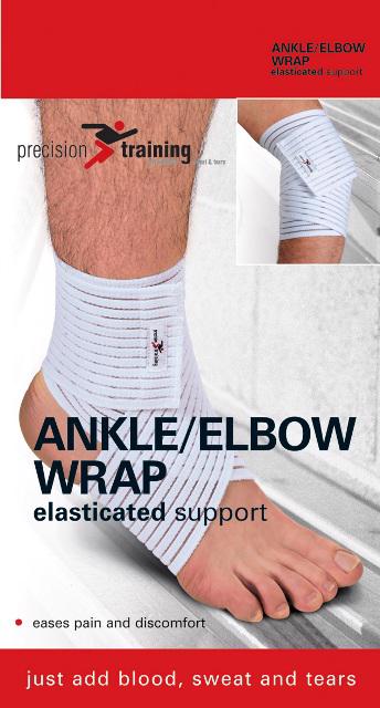 Precision Training Elasticated Ankle/Elbow Wrap