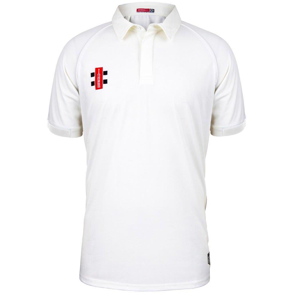 Gray Nicolls Matrix Short Sleeved Cricket Shirt 