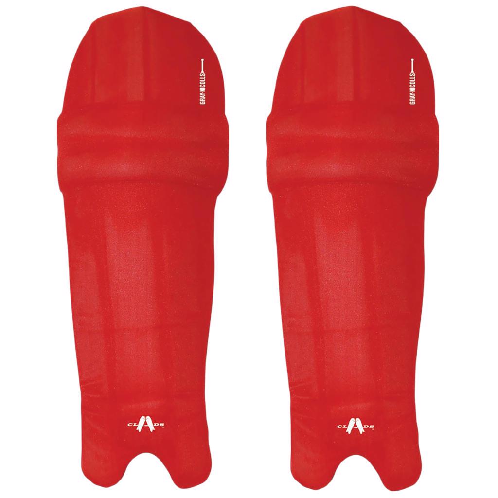 Clads 4 Pads SENIOR RED Batting Pad Covers