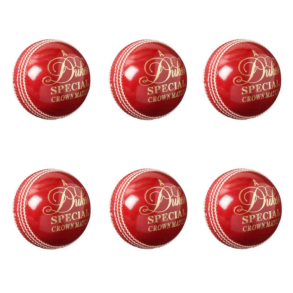 NTCL Dukes SCM Cricket Ball RED 156g BOX OF 6