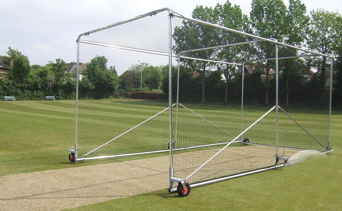 Premier Wheelaway Cricket Cage - Galvanised Steel