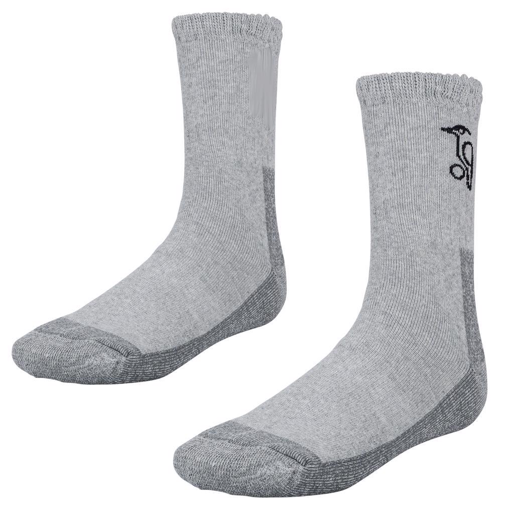 Kookaburra Cricket Socks, GREY