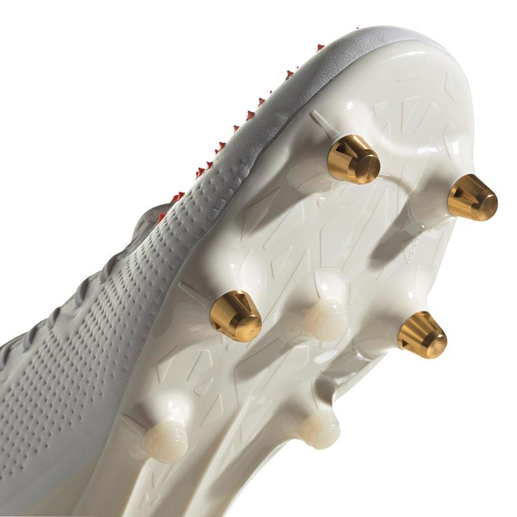 adidas PREDATOR MALICE SG Rugby Boots WHITE/RED RUGBY BOOTS