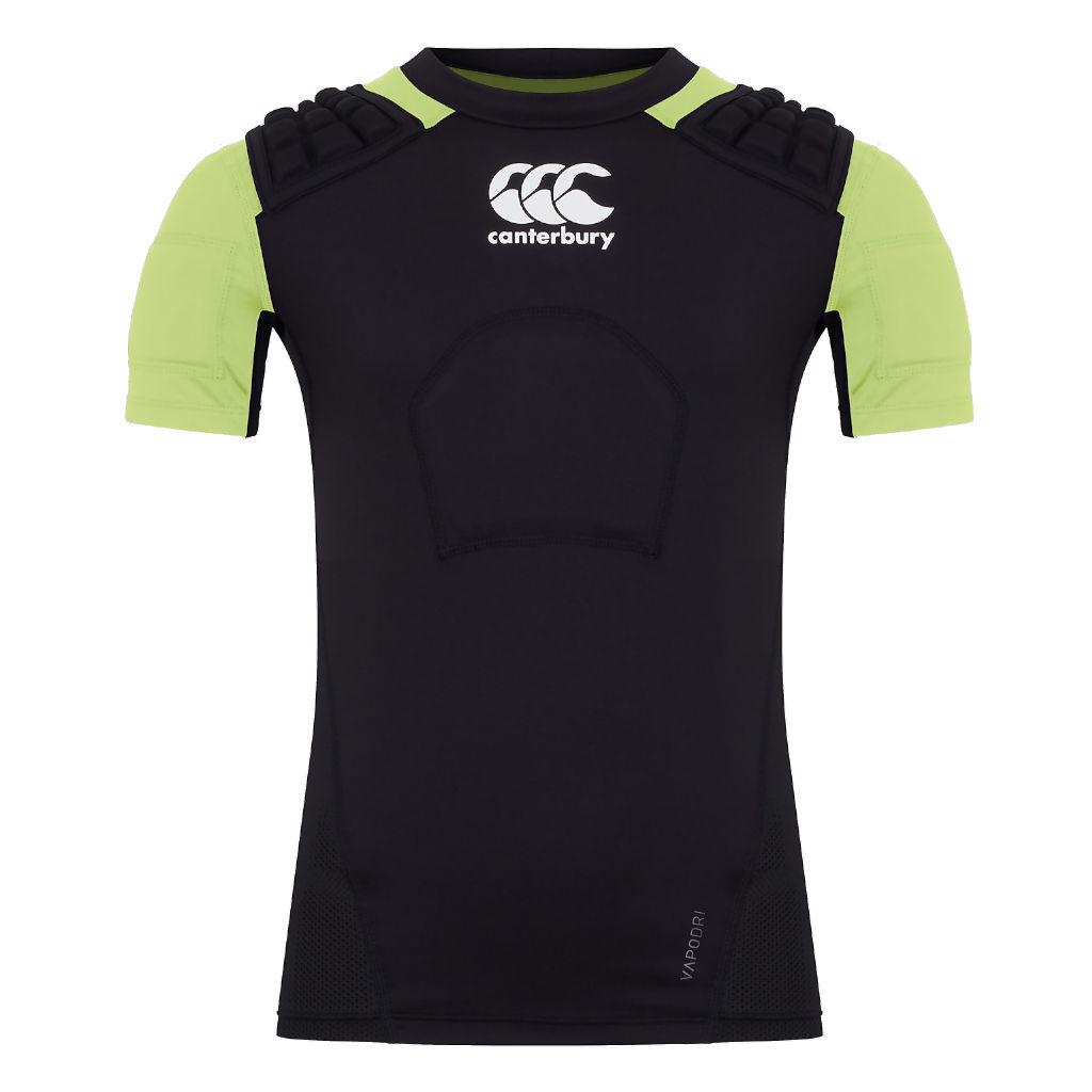 Canterbury Rugby Pro Protection Vest BLACK/LIME JUNIOR
