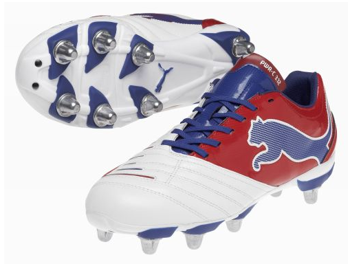 Puma PowerCat 312 H8 Rugby Boots RED 