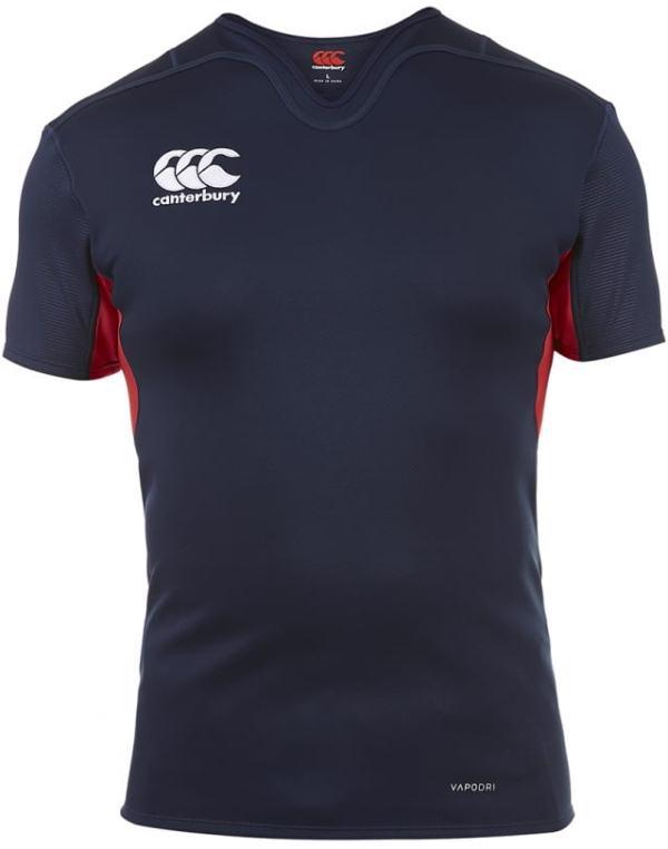 Canterbury Vapodri Challenge Rugby Jersey NAVY/RED - RUGBY CLOTHING