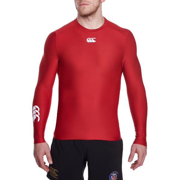Canterbury Thermoreg Baselayer L/S Top RED
