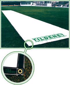 Tildenet Layflat pitch cover, 3.66m x 35m.