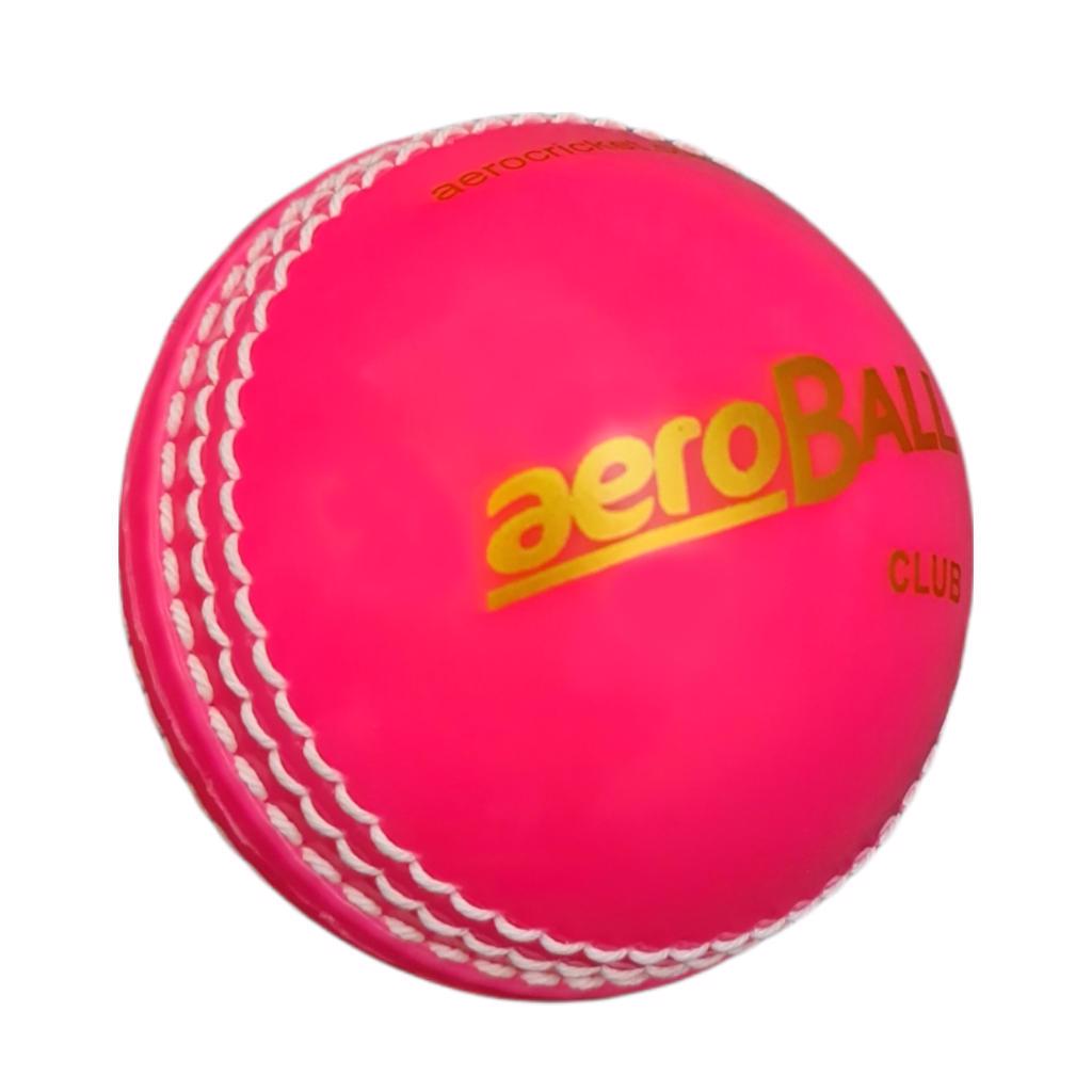 Aero Club Safety Cricket Ball PINK JUNIOR
