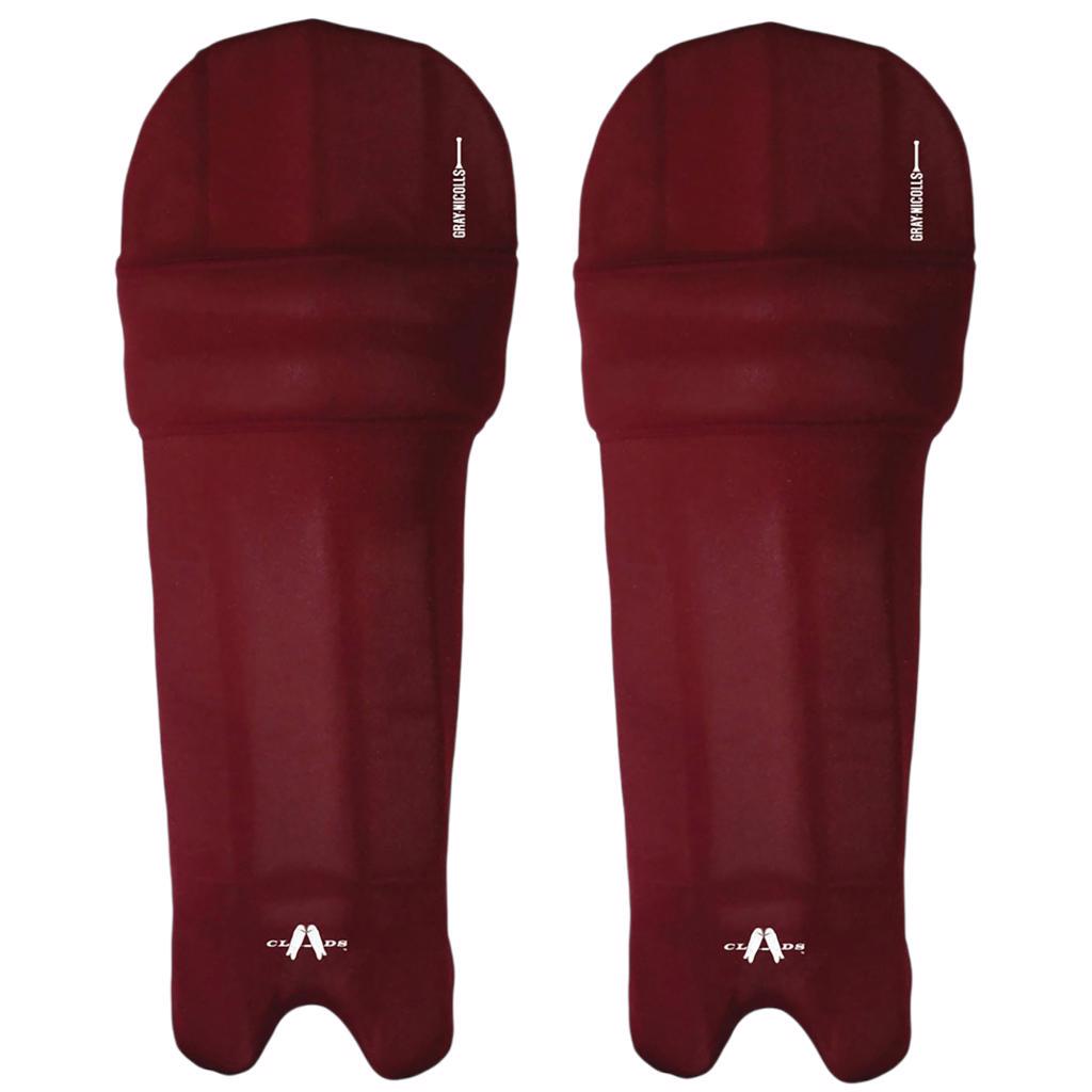 Clads 4 Pads JUNIOR MAROON Batting Pad Covers