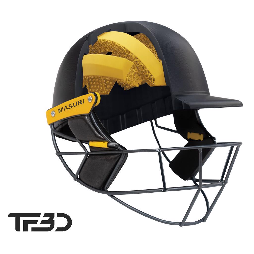 Masuri TF3D T Line Cricket Helmet TITANIUM Grille