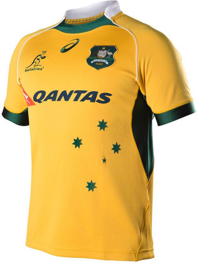 Asics Wallabies Home Replica Rugby 