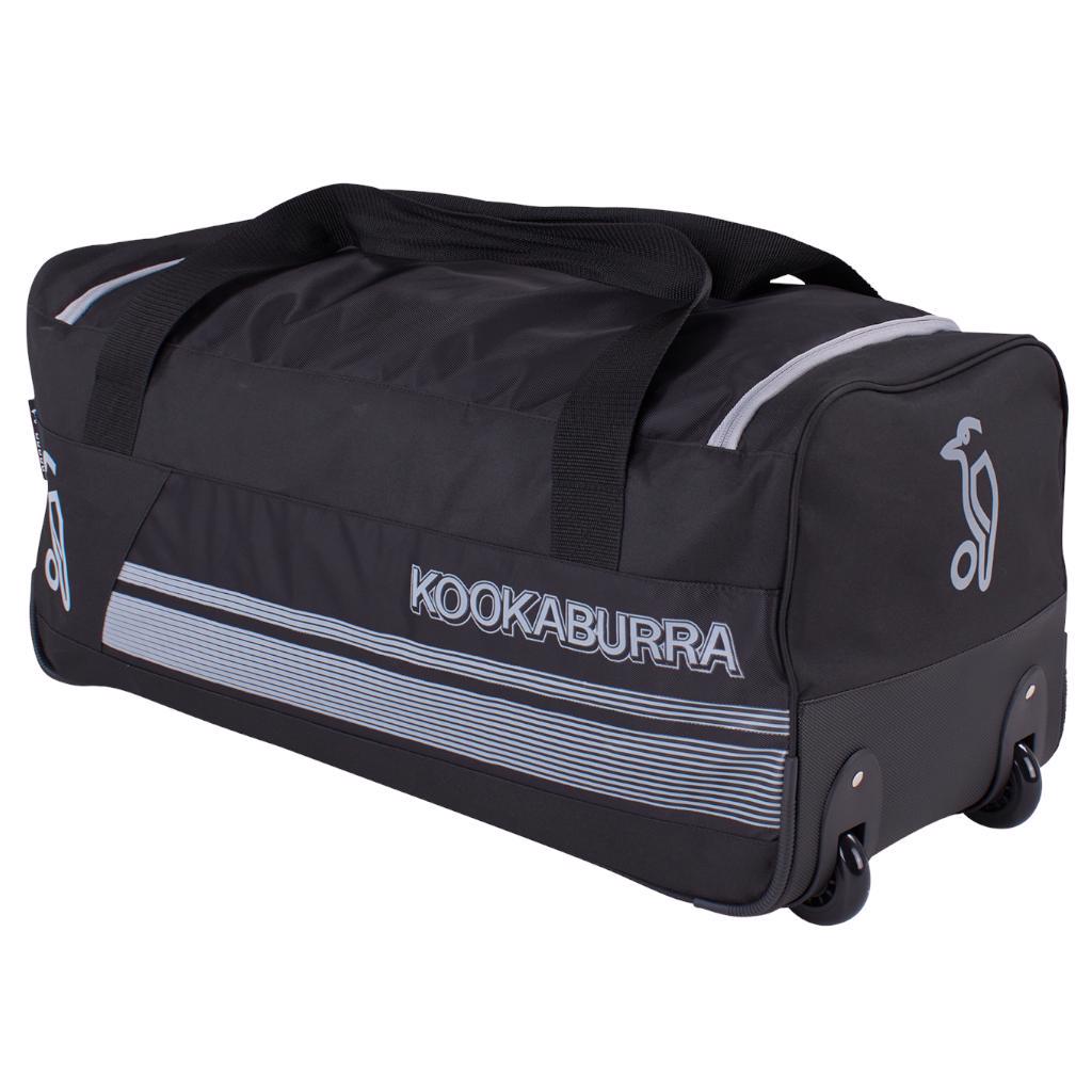 Kookaburra 9500 Cricket Wheelie Bag JUNIOR, BLACK/GREY