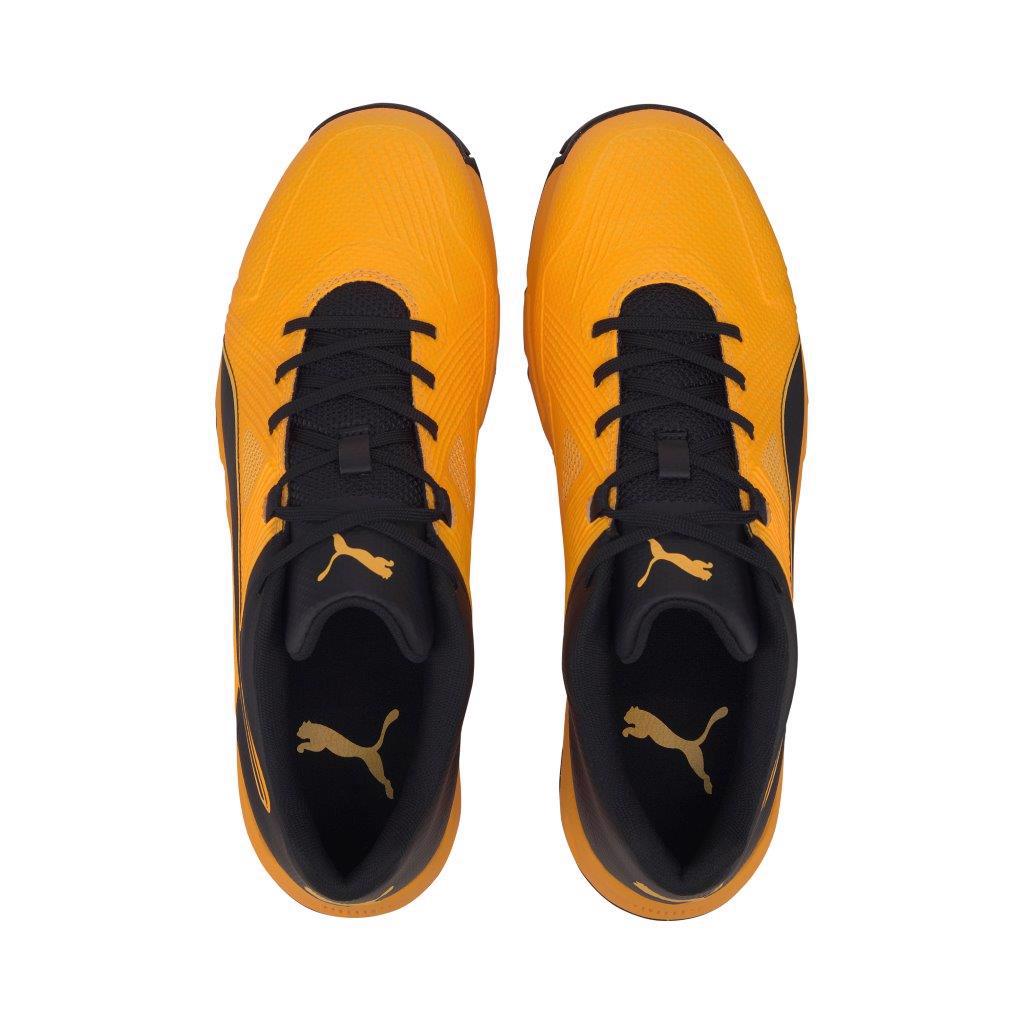 puma shoes orange black