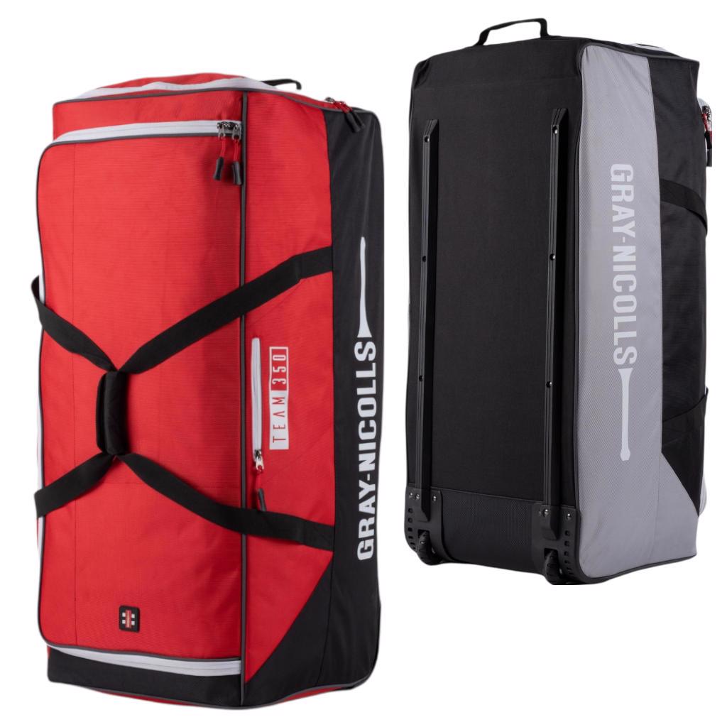 SS Storm Double Wheel Cricket Kit Bag - Black/Cyan – Prokicksports
