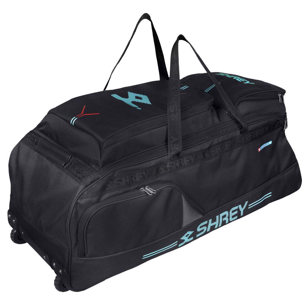 Shrey Meta Wheelie 120 Cricket Bag BLACK