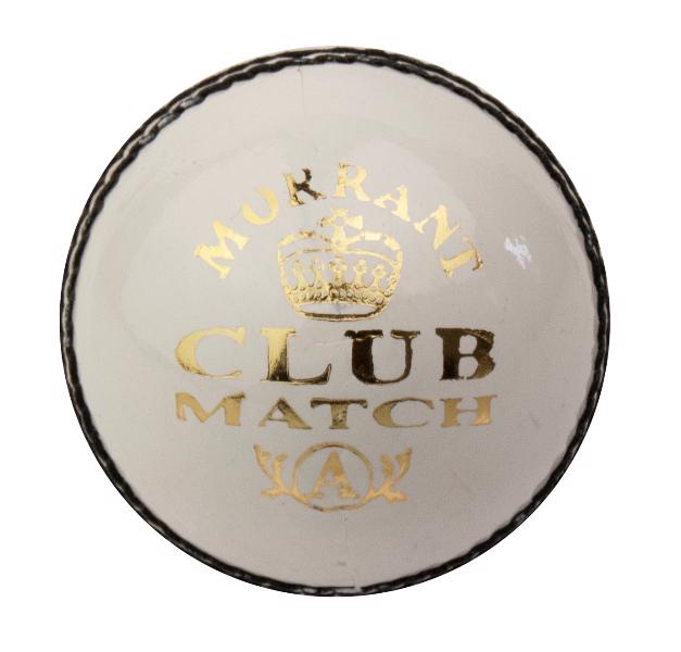 Morrant Club Match 'A' Cricket Ball WHITE
