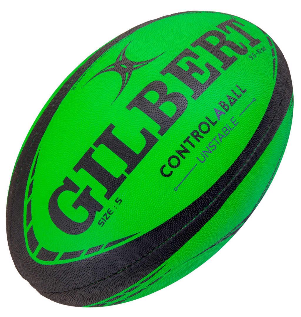 Gilbert Control-A-Ball UNSTABLE Training Rugby Ball SIZE 5