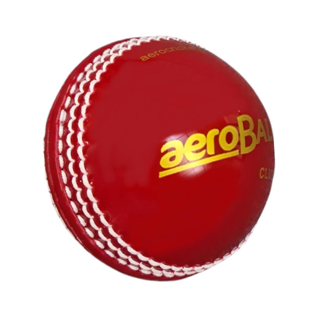 Aero Club Safety Cricket Ball RED JUNIOR