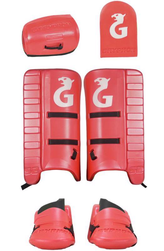 Gryphon S2 Hockey GK Set RED 