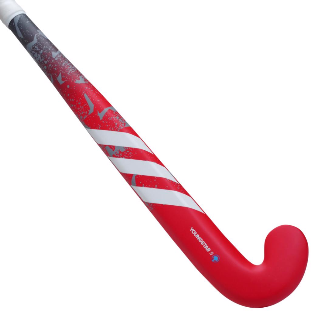 adidas Youngstar .9 RED Wooden Hockey Stick JUNIOR 