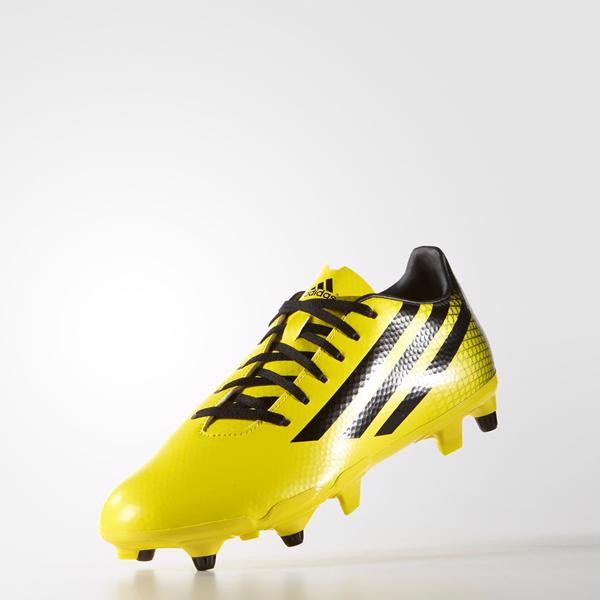 yellow adidas rugby boots