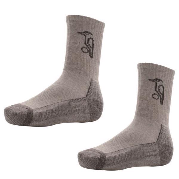 Kookaburra Cricket Socks, GREY