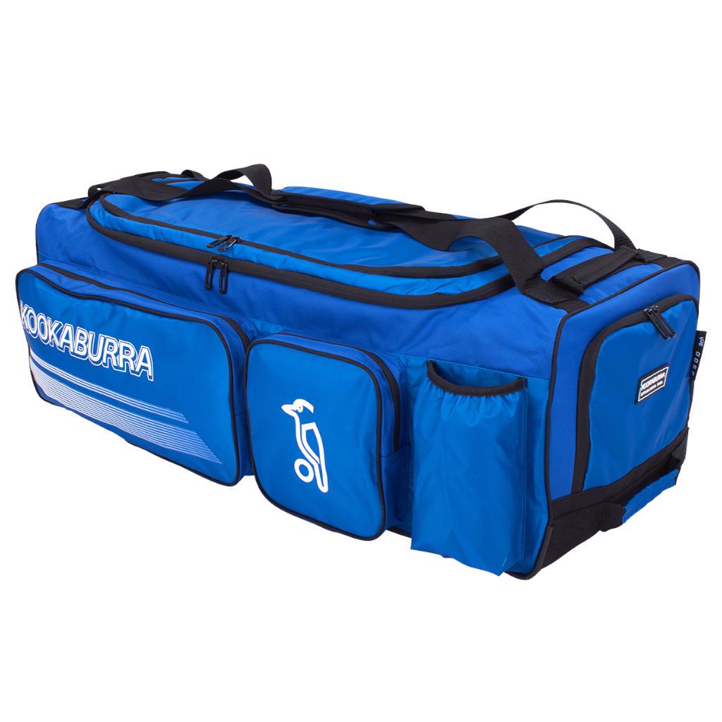 Kookaburra Pro 3500 Cricket Wheelie Bag BLUE/WHITE