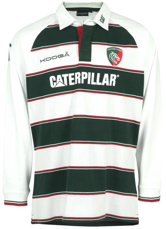 Kooga Leicester Tigers 2015/16 Home Classic Long Sleeve Rugby Jersey