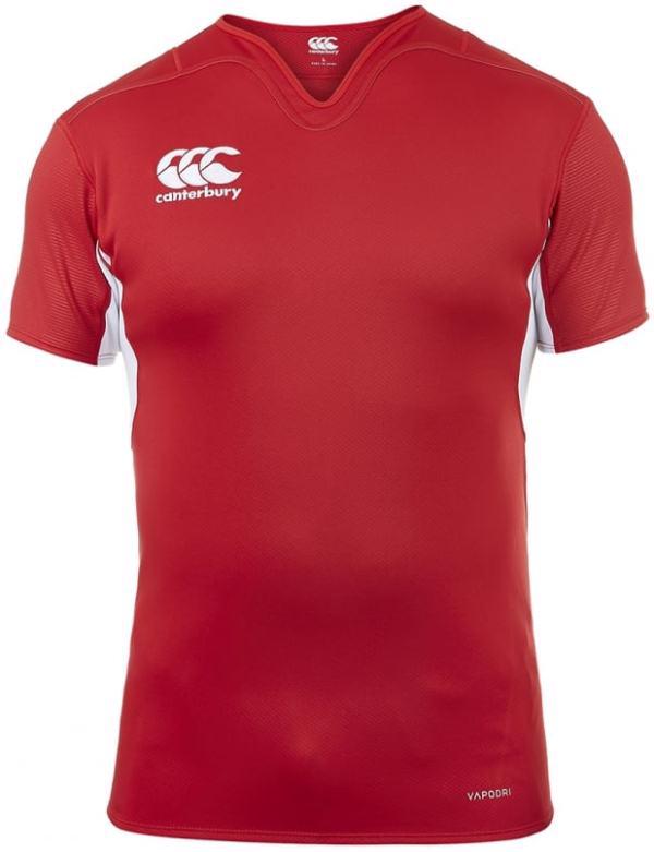 Canterbury Vapodri Challenge Rugby Jersey RED/WHITE