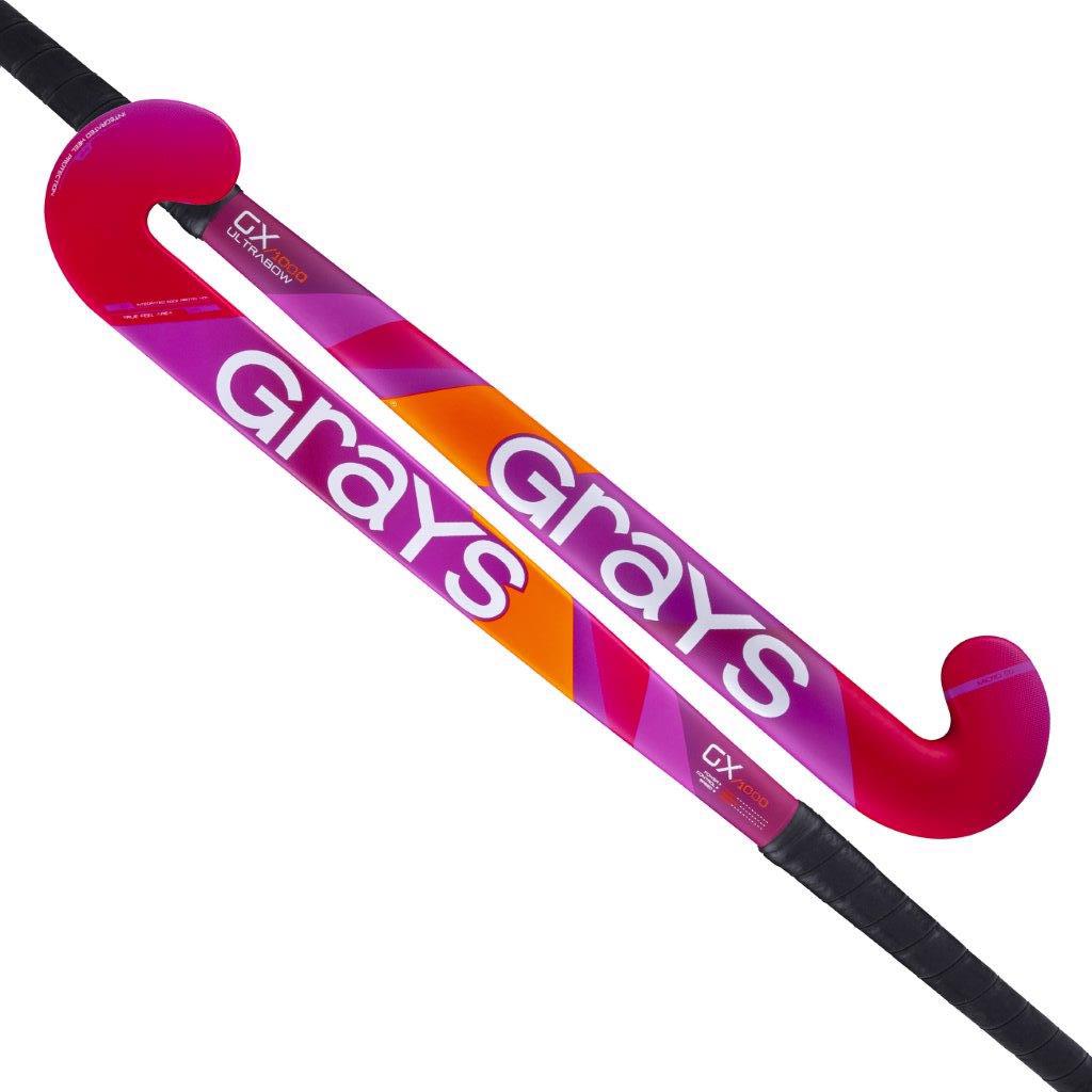 Grays GX1000 Ultrabow Hockey Stick PINK JUNIOR