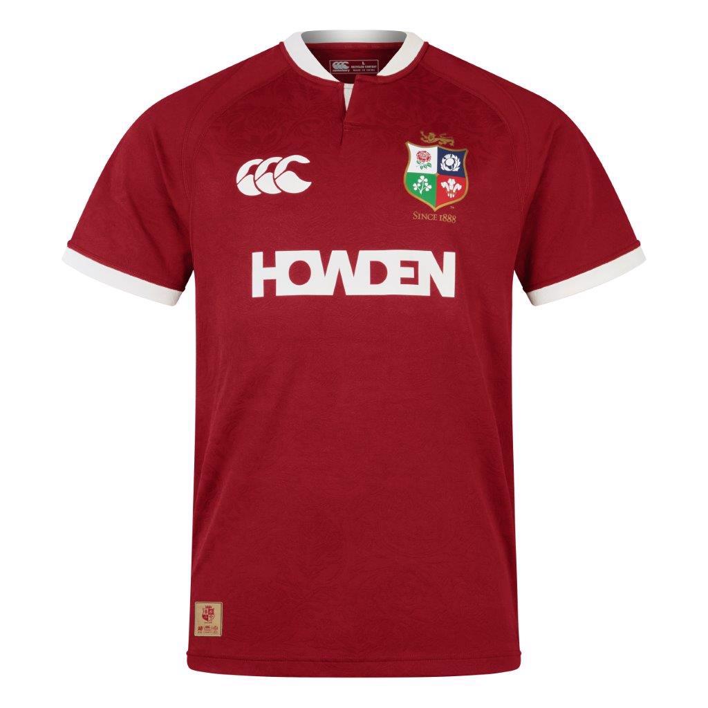 Canterbury British & Irish Lions Replica Rugby Jersey RED