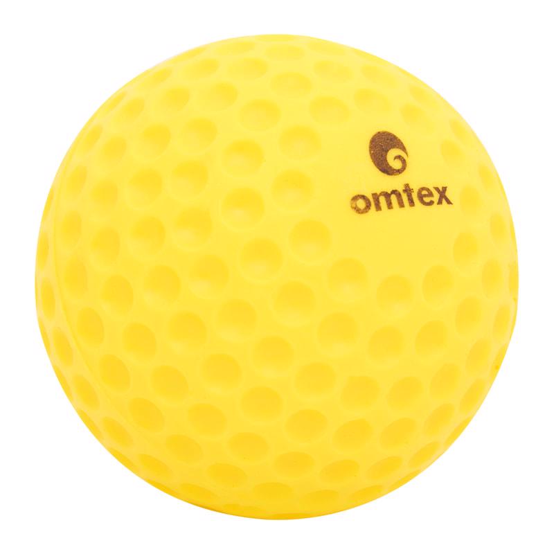 Omtex Cricket Bowling Machine Ball 150g YELLOW