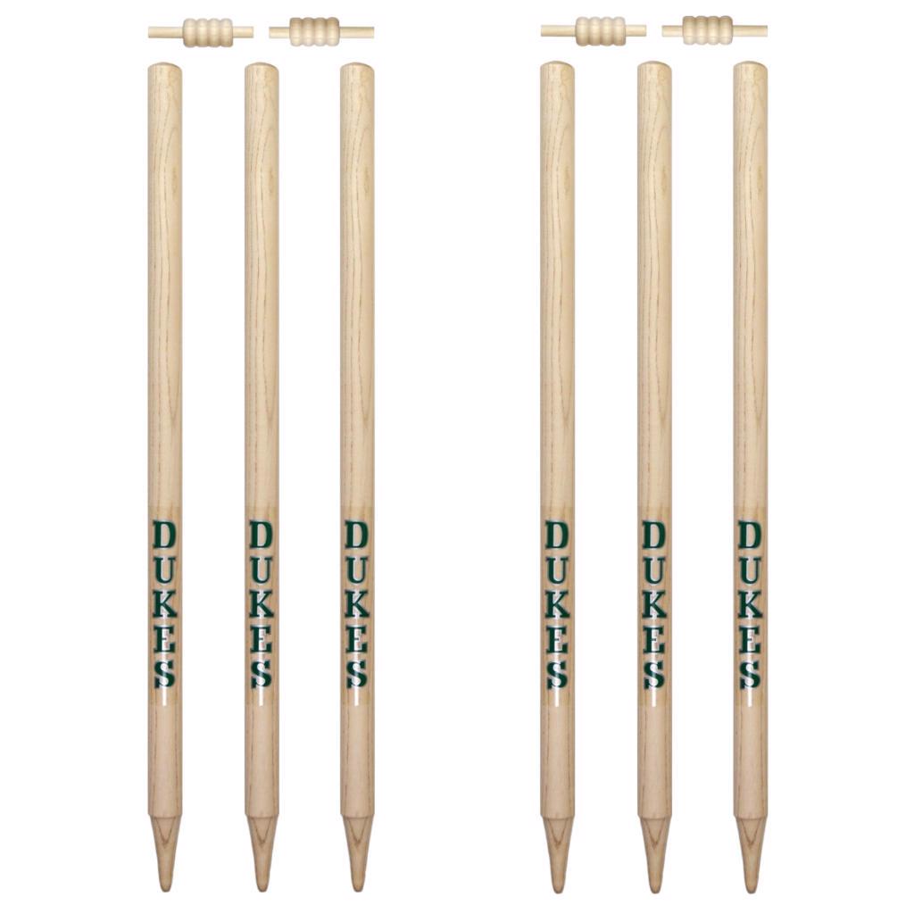 Dukes Test Cricket Stumps and Bails