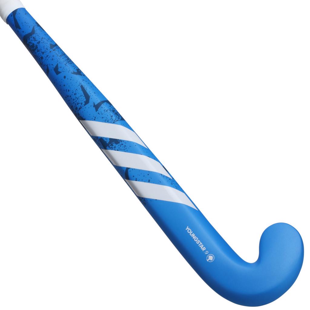 adidas Youngstar .9 BLUE Wooden Hockey Stick JUNIOR