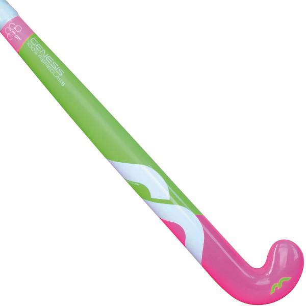 Mercian Genesis 03 Hockey Stick JUNIOR PINK/GREEN