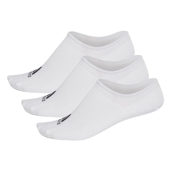 adidas Invisible Socks PACK OF 3, WHITE