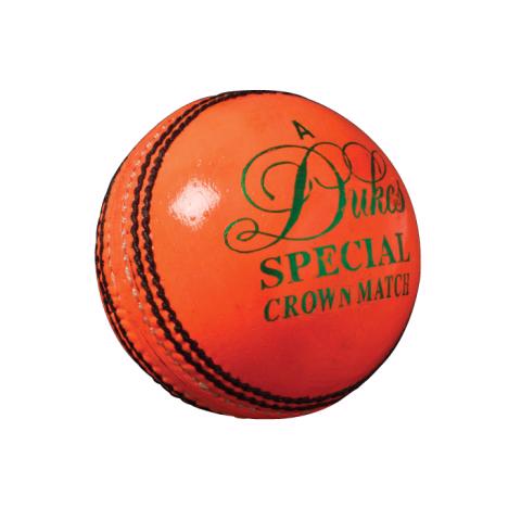 Dukes Special Crown Match 'A' Cricket Ball - ORANGE