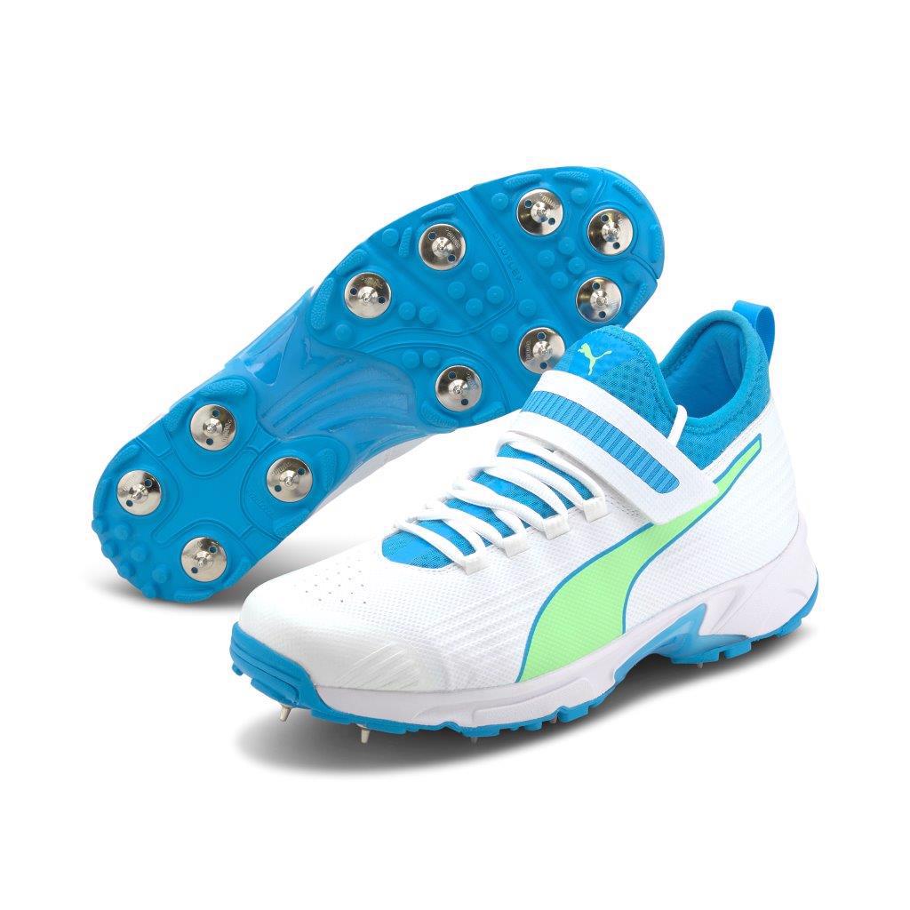 Puma 19.1 Cricket Bowling Shoe WHITE/BLUE