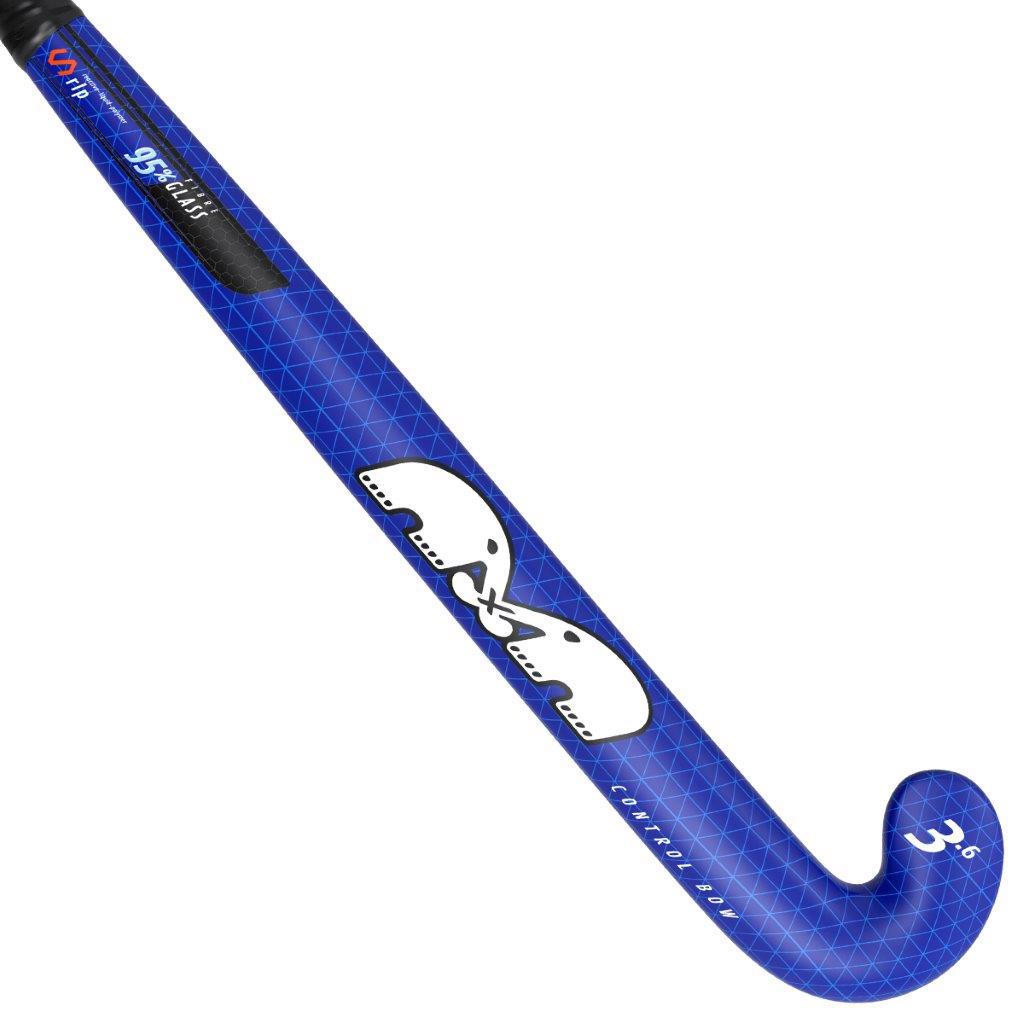 TK36 Control Bow Hockey Stick BLUE HOCKEY STICKS