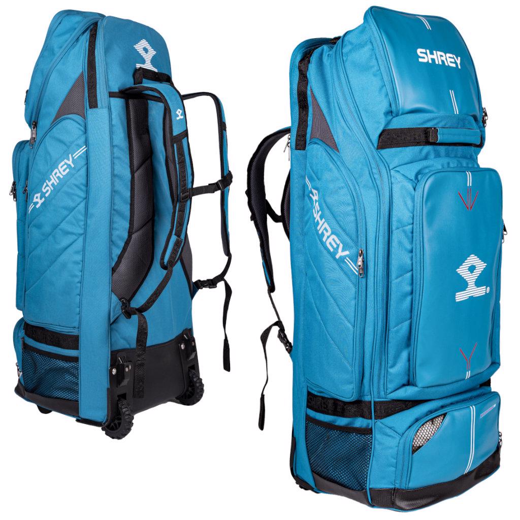 Shrey Meta Duffle Wheelie 120 Cricket Bag TEAL